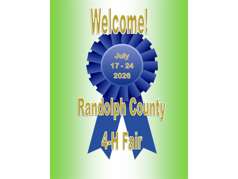Logo for 2026 Randolph County 4-H Fair